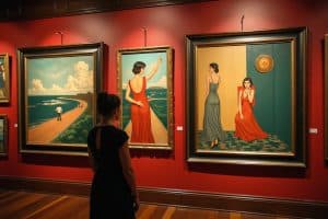 20er jahre gemälde-Titel