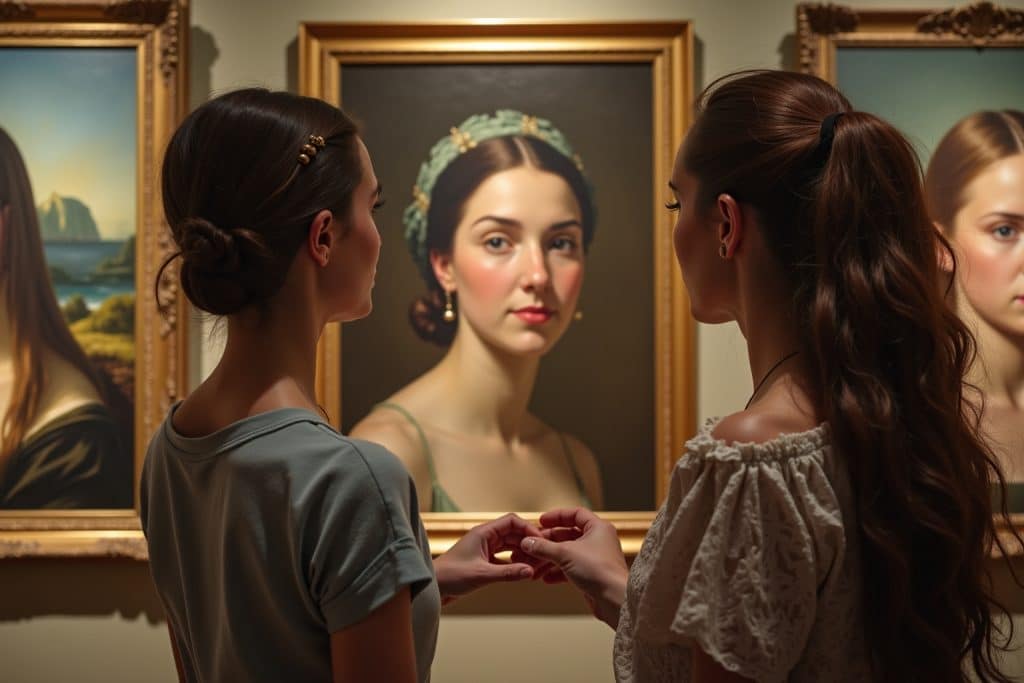 berühmte gemälde frau-Titel