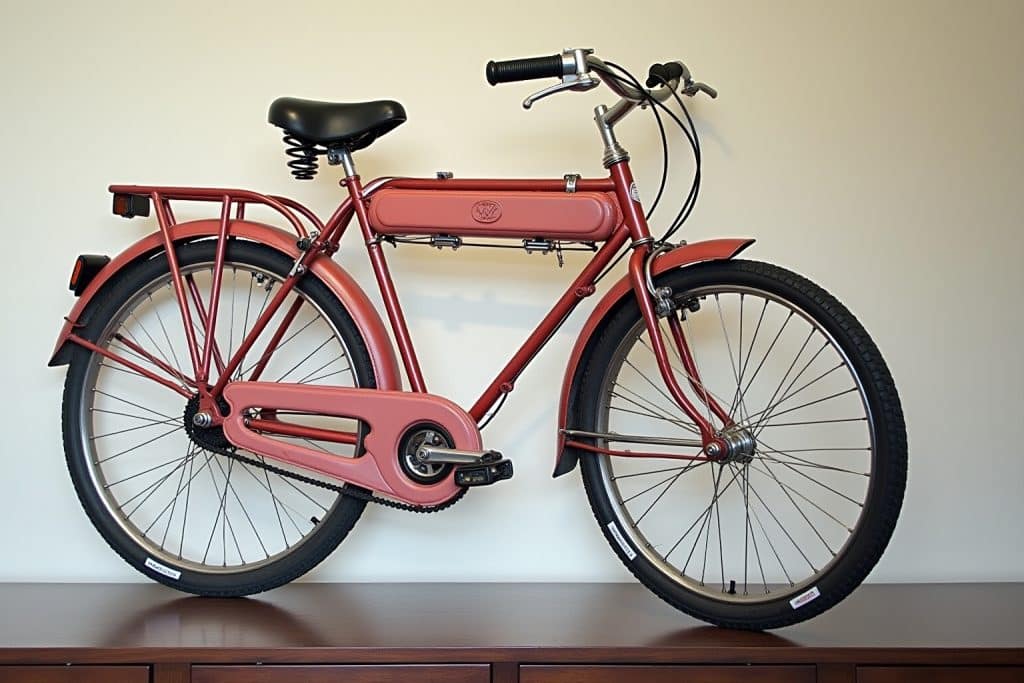 fahrrad gemälde-Titel