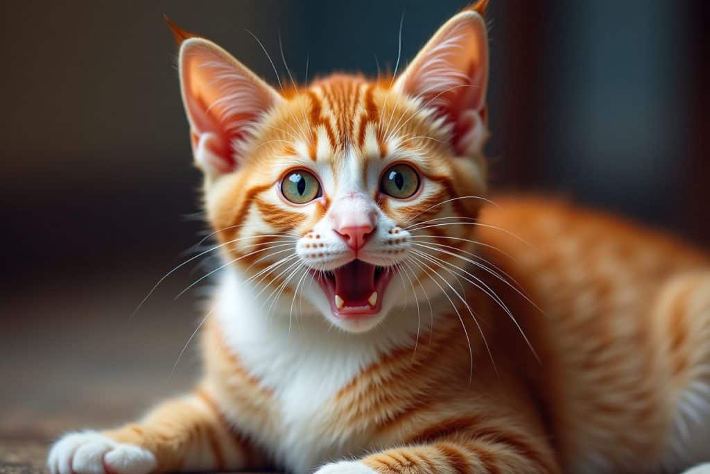 gemälde mit katzen-Titel