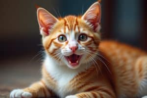 gemälde mit katzen-Titel