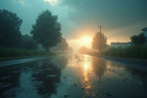 gemälde regen-Titel