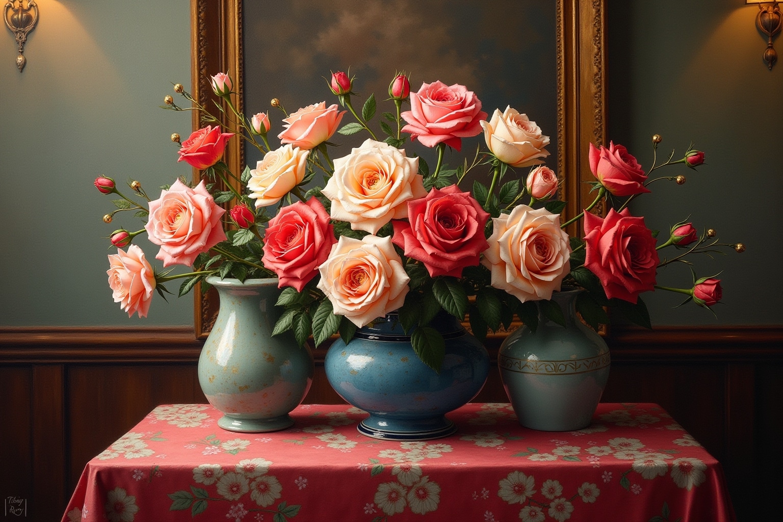 gemälde rosen-Titel