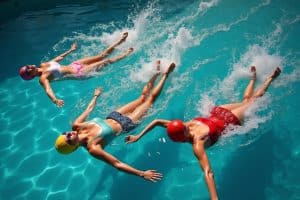 gemälde schwimmerin-Titel