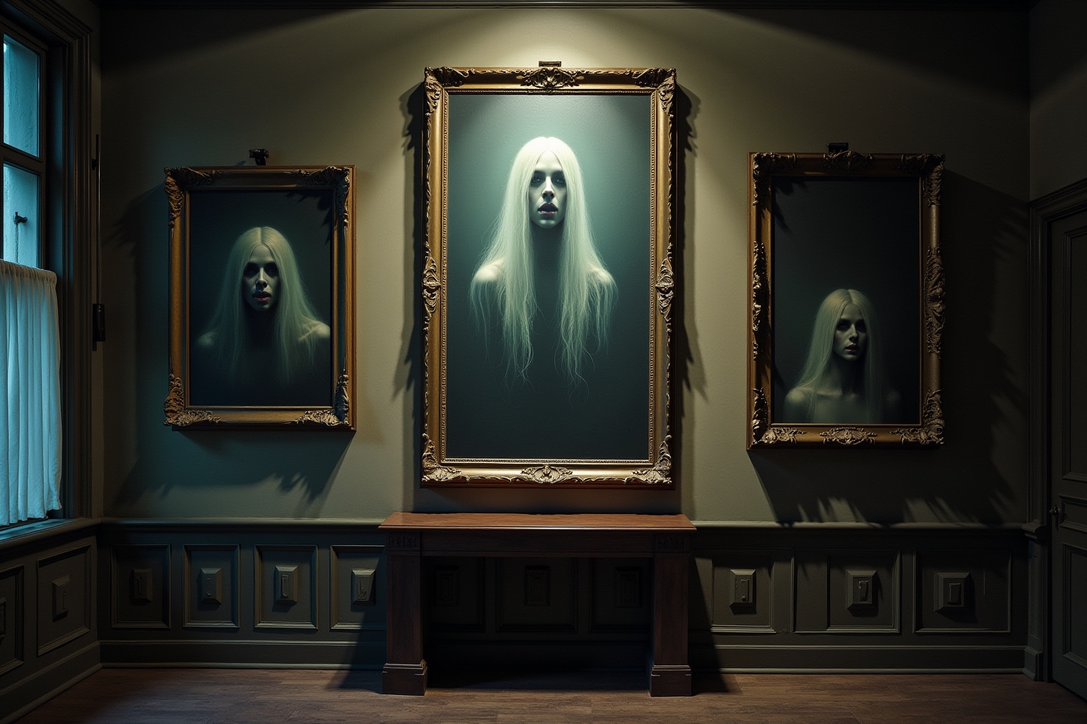 gruselige gemälde-Titel