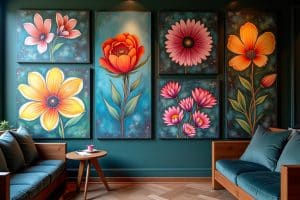 kreide gemälde-Titel