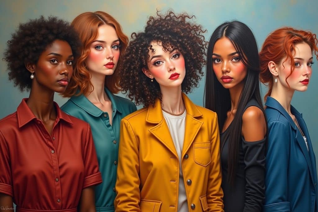 moderne gemälde menschen-Titel