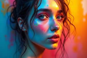 Kreative Acryl Porträts: Einzigartige Kunstwerke