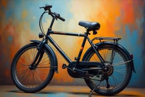gemälde fahrrad-Titel