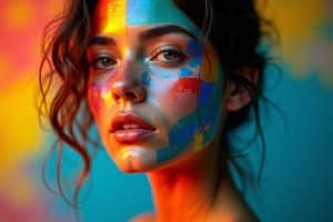 Abstrakte Portraits: Kreative Ausdrucksform der Kunst