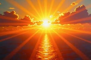 sonne gemälde-Titel