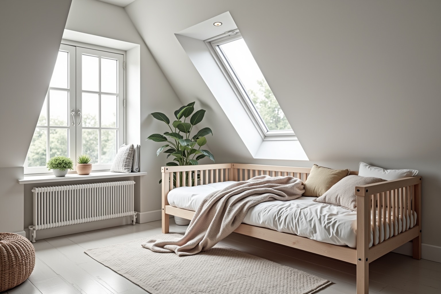 Wandtattoos für schräge Wände – Perfekte Dekoideen