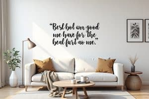 Wandtattoo Sprüche für deine Wände