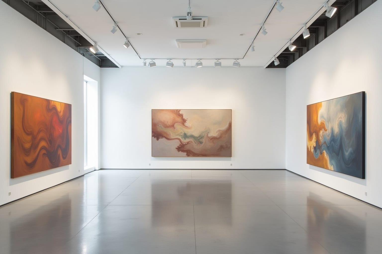 17 großformatige Leinwandbilder modern einsetzen