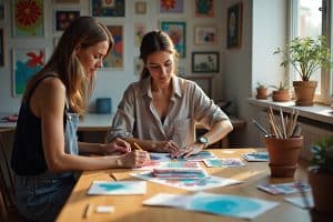 17 Kunstwerke selber malen Ideen