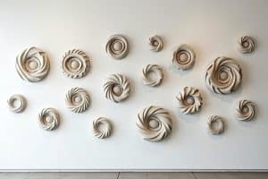 14 Wandbilder Skulptur Optik Ideen