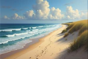 15 Gemälde Nordsee: Küsten-Impressionen