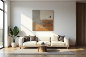 Moderne Wandgestaltung Ideen fürs Wohnzimmer