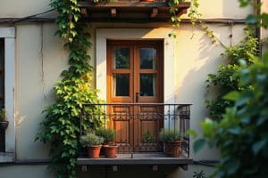 Wandtattoos für Balkone
